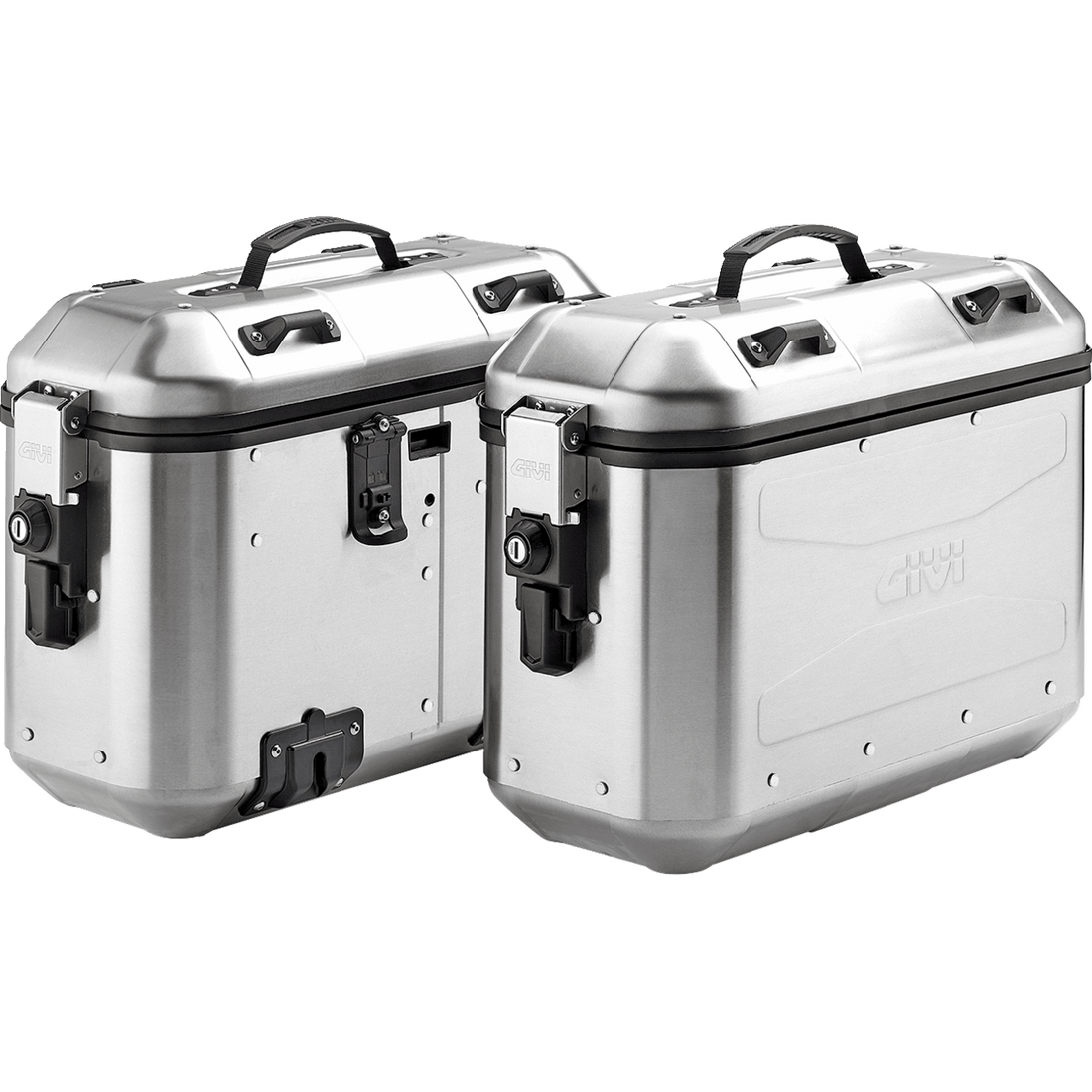 GIVI Dolomiti Monokey Side Cases 36L Silver