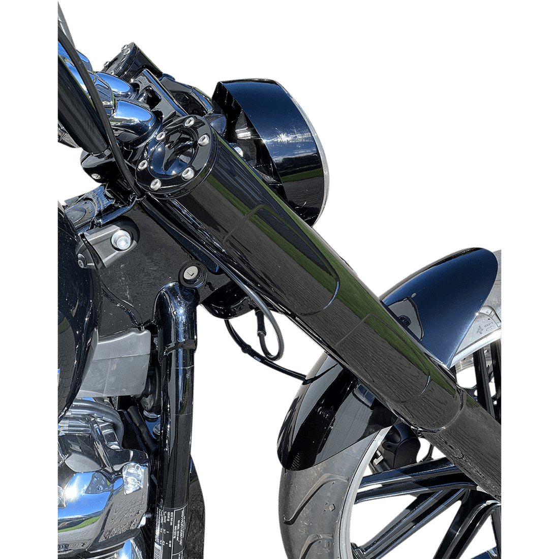 KODLIN USA Fork Cover Black Softail Breakout FXBR/FXBRS K46660