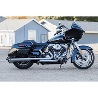 S&S CYCLE 4-1/2" GNX Slip-On Mufflers Chrome 5501079