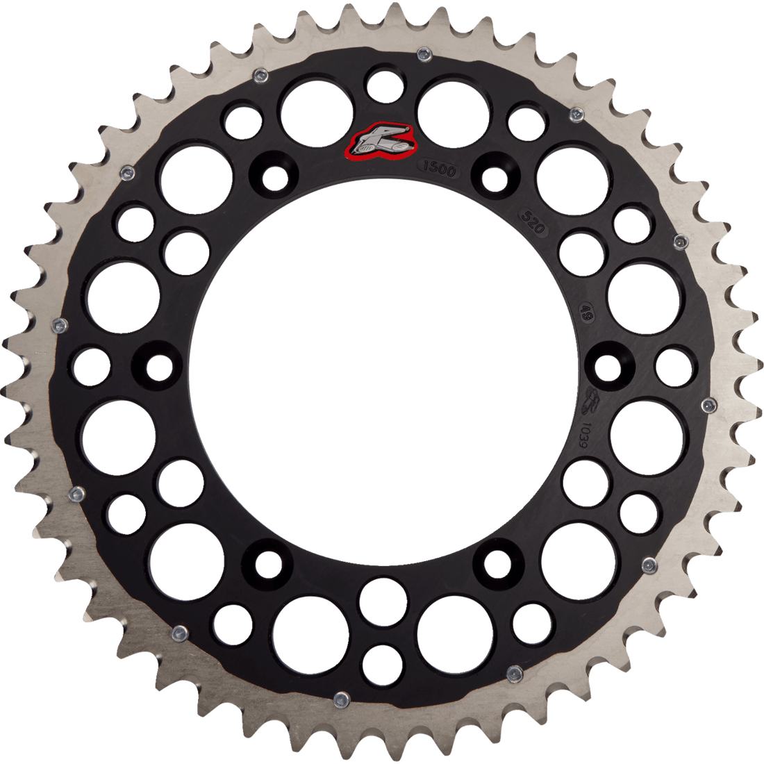 RENTHAL Twinring™ Rear Sprocket 49 Tooth Black 150052049GPBK