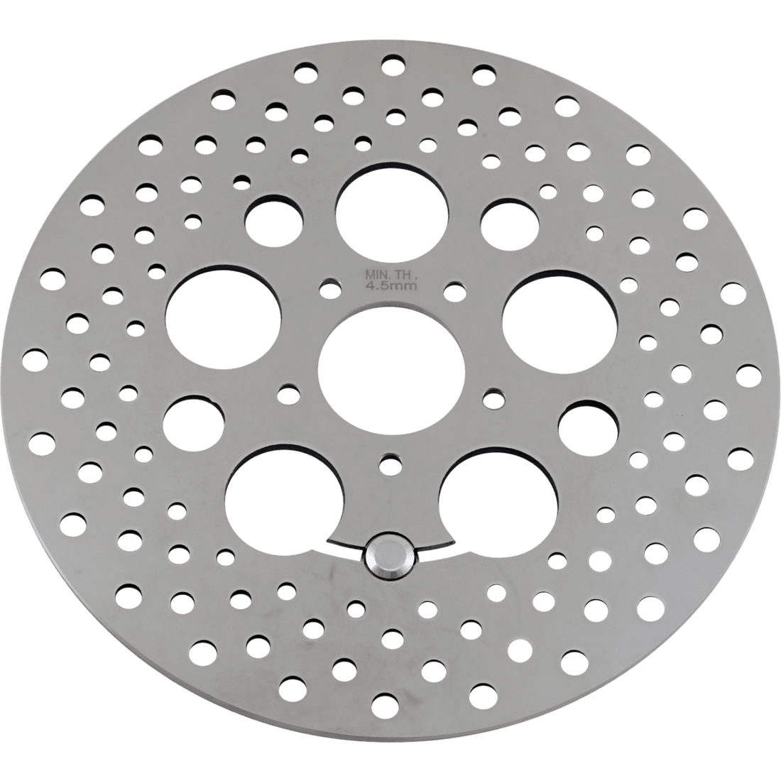 DRAG SPECIALTIES Drilled Brake Rotor Front 11.8" Touring/Trike