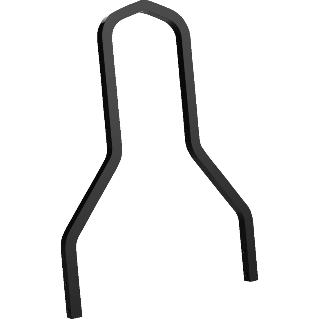 KHROME WERKS Sissy Bar 15.5"H x 11"W Black 262809