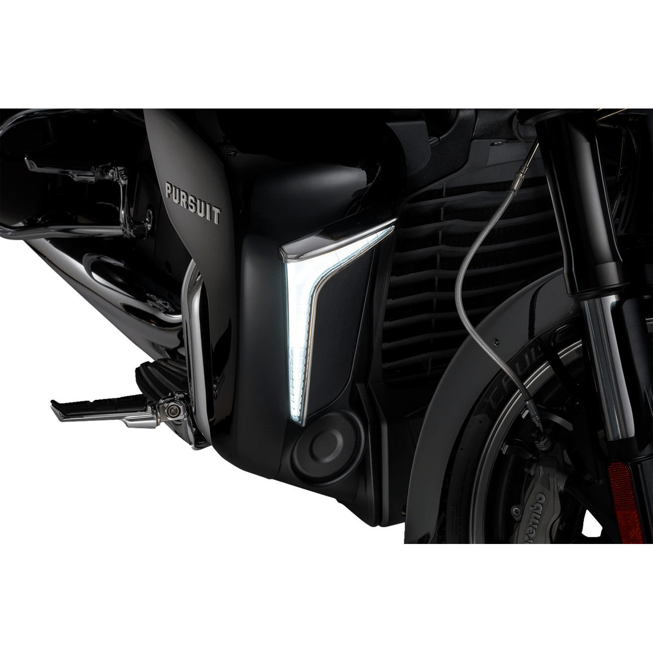 CIRO Lights Lower Fairing Chrome Indian