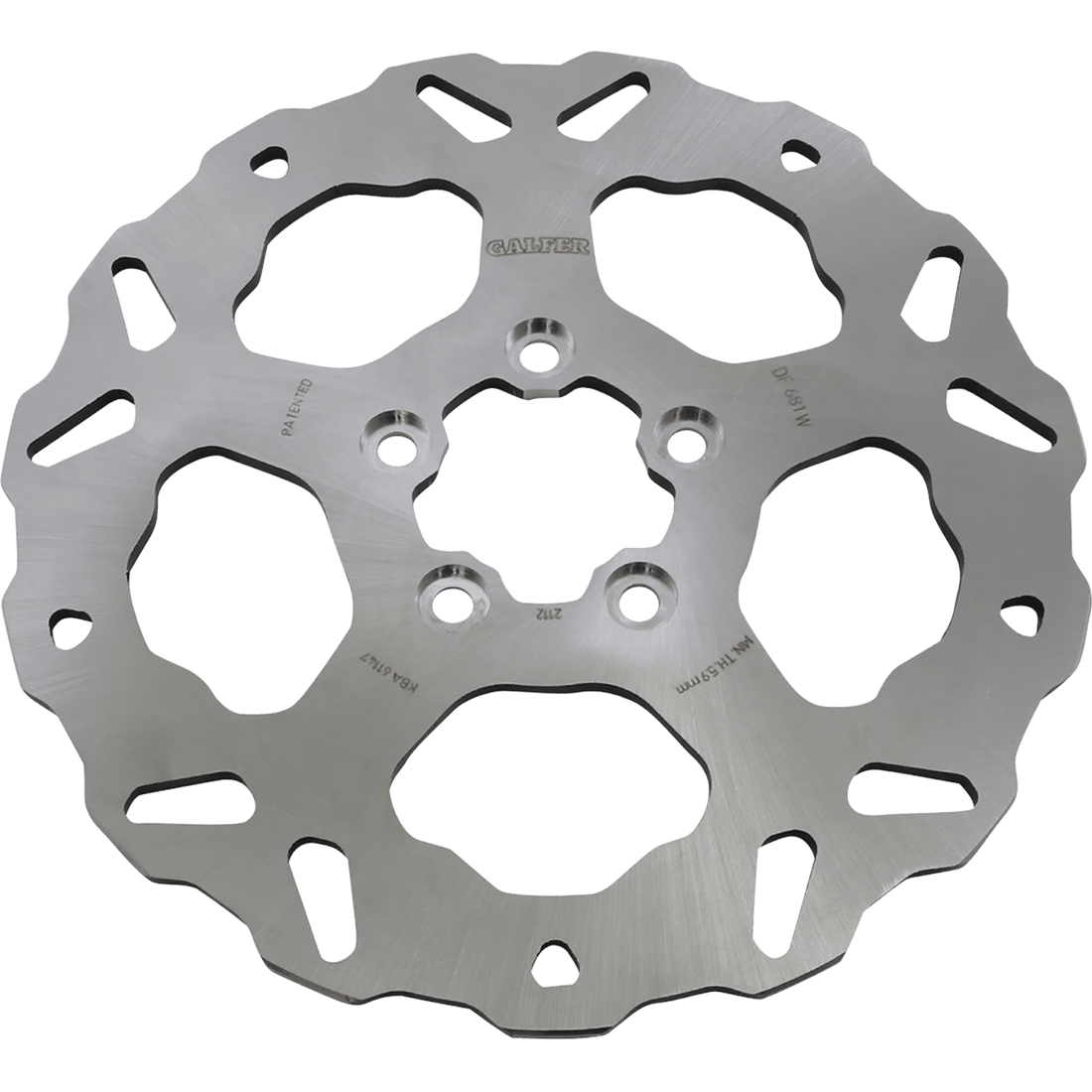 GALFER Rear Wave® Solid Rotor DF681W