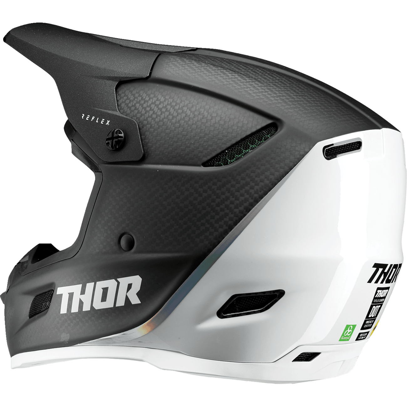 THOR Reflex Helmet ECE Polar Carbon/White MIPS® Large