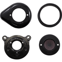 S&S CYCLE Air Stinger Stealth Air Cleaner Kit Black 1700720A