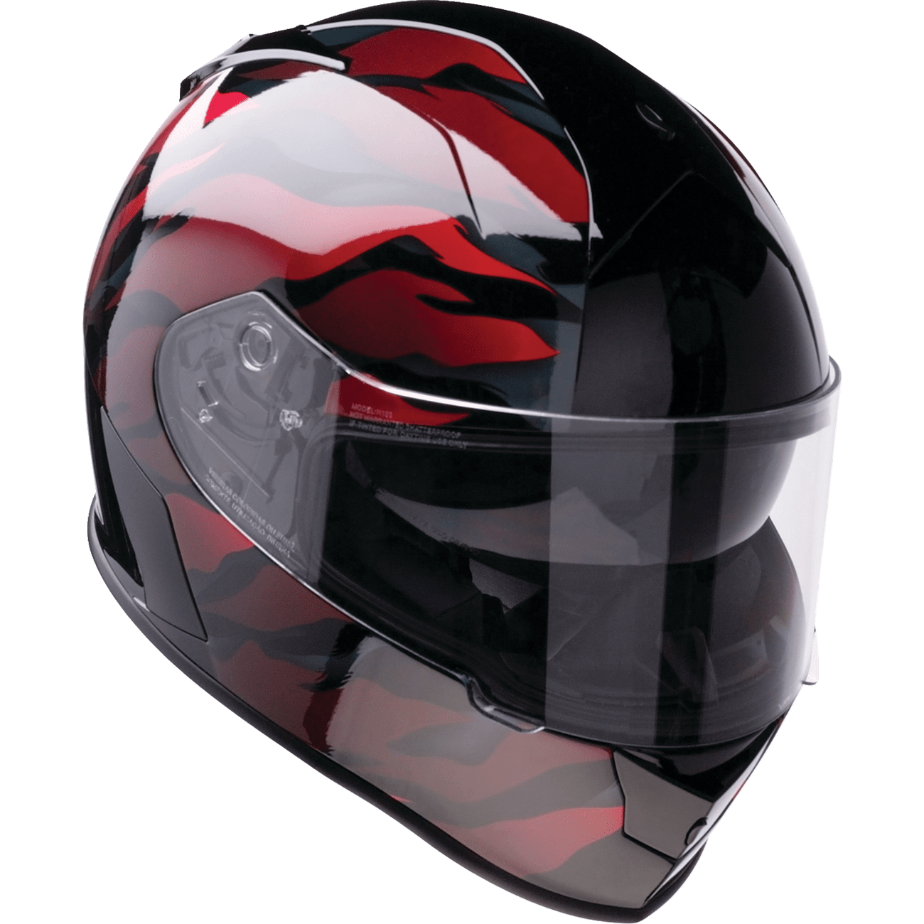 Z1R Warrant Helmet Panthera Black/Red XS