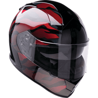 Z1R Warrant Helmet Panthera Black/Red XL