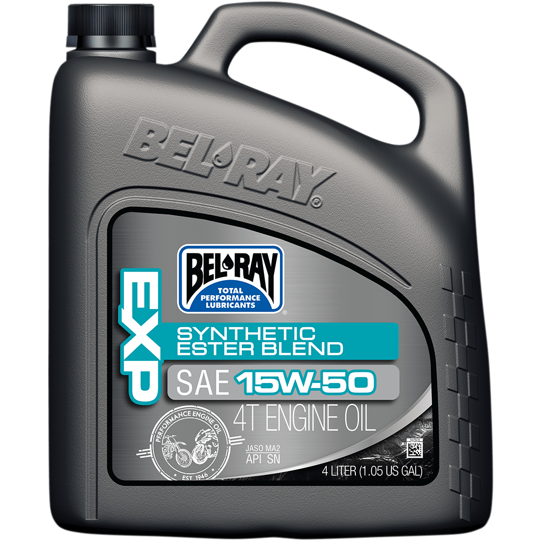 BEL-RAY EXP Synthetic Blend 4T Oil 15W-50 4L 99130B4LW