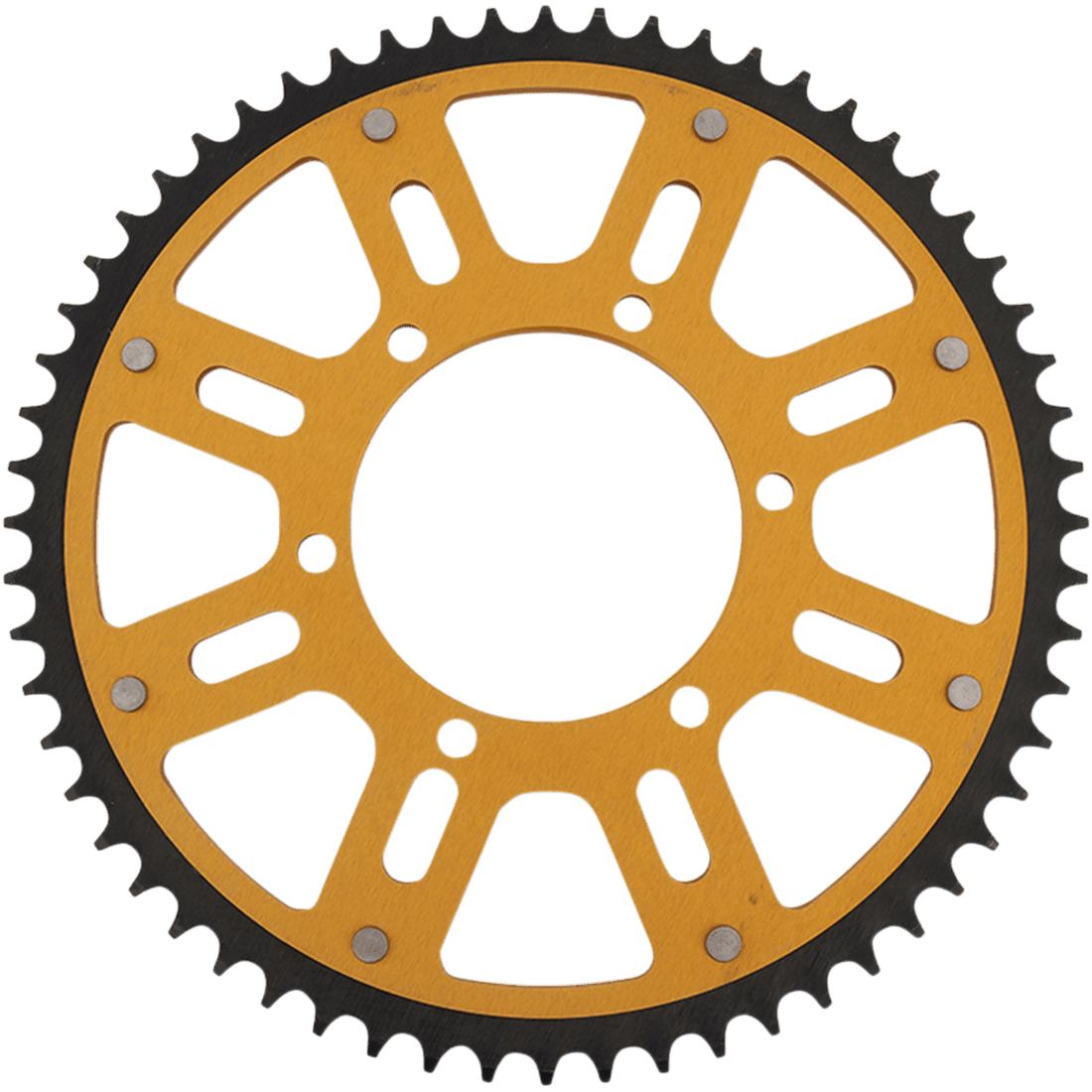 SUPERSPROX Stealth Rear Sprocket 60 Tooth Gold Kawasaki/Yamaha/Suzuki RST48660GLD