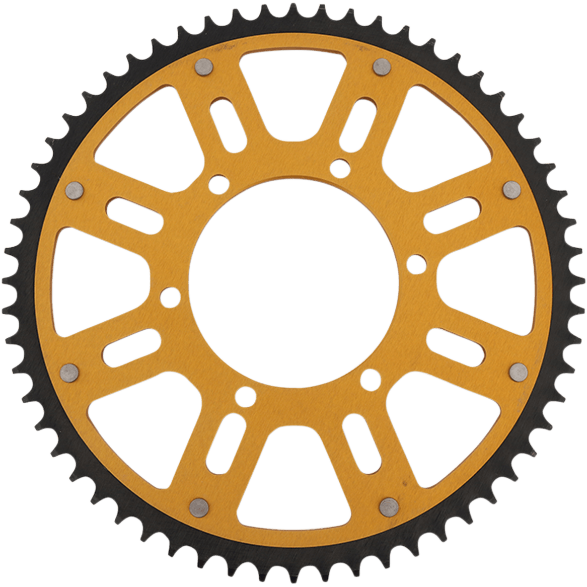 SUPERSPROX Stealth Rear Sprocket 60 Tooth Gold Kawasaki/Yamaha/Suzuki RST48660GLD