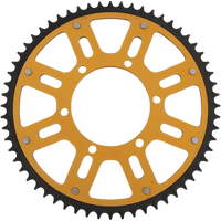 SUPERSPROX Stealth Rear Sprocket 60 Tooth Gold Kawasaki/Yamaha/Suzuki RST48660GLD