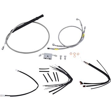 BURLY BRAND Control Kit 16" Gorilla Handlebars Stainless B301244