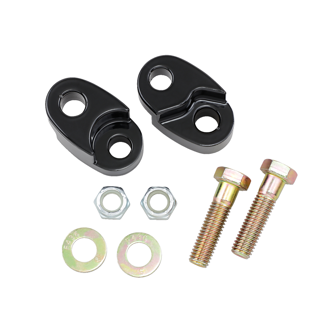 BARON Rear Suspension Lift Kit Black Raises 1" BA755000B