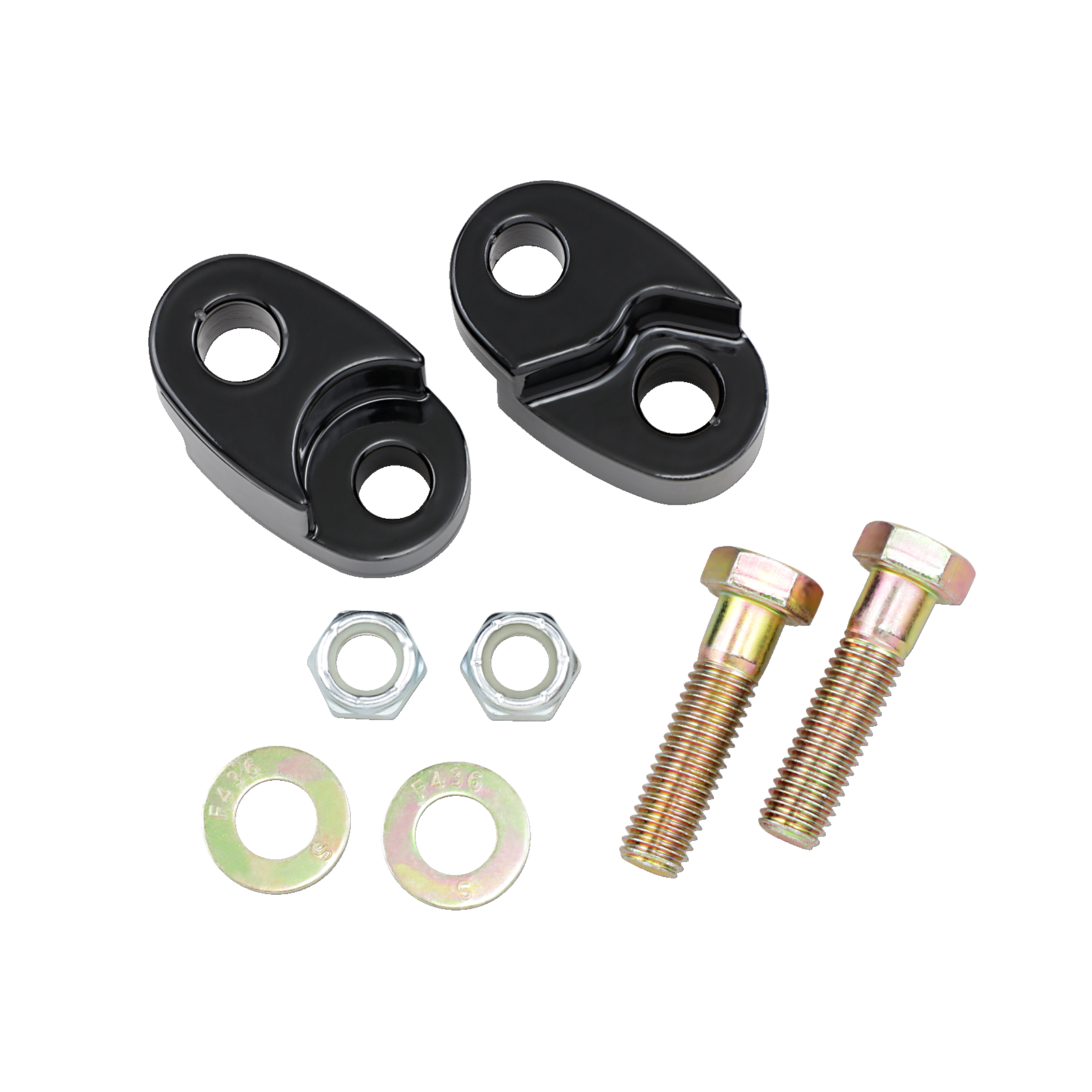 BARON Rear Suspension Lift Kit Black Raises 1" BA755000B