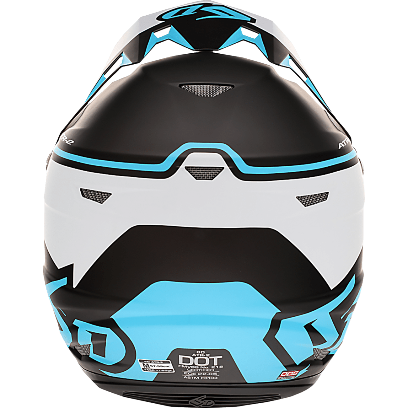 6D HELMETS ATR-2 Helmet Drive Cyan XS 122724