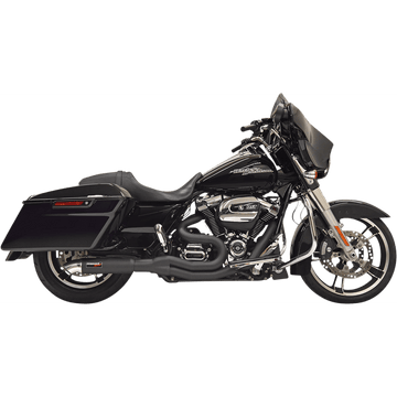 BASSANI XHAUST 2:1 Exhaust Black 1F88B