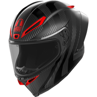 AGV Pista GP RR Helmet Intrepido Matte Carbon/Black/Red Small 2118356002019S