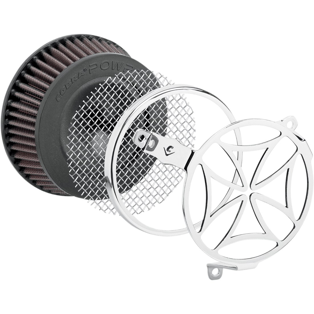 COBRA Air Cleaner Kit Chrome 606010002SB