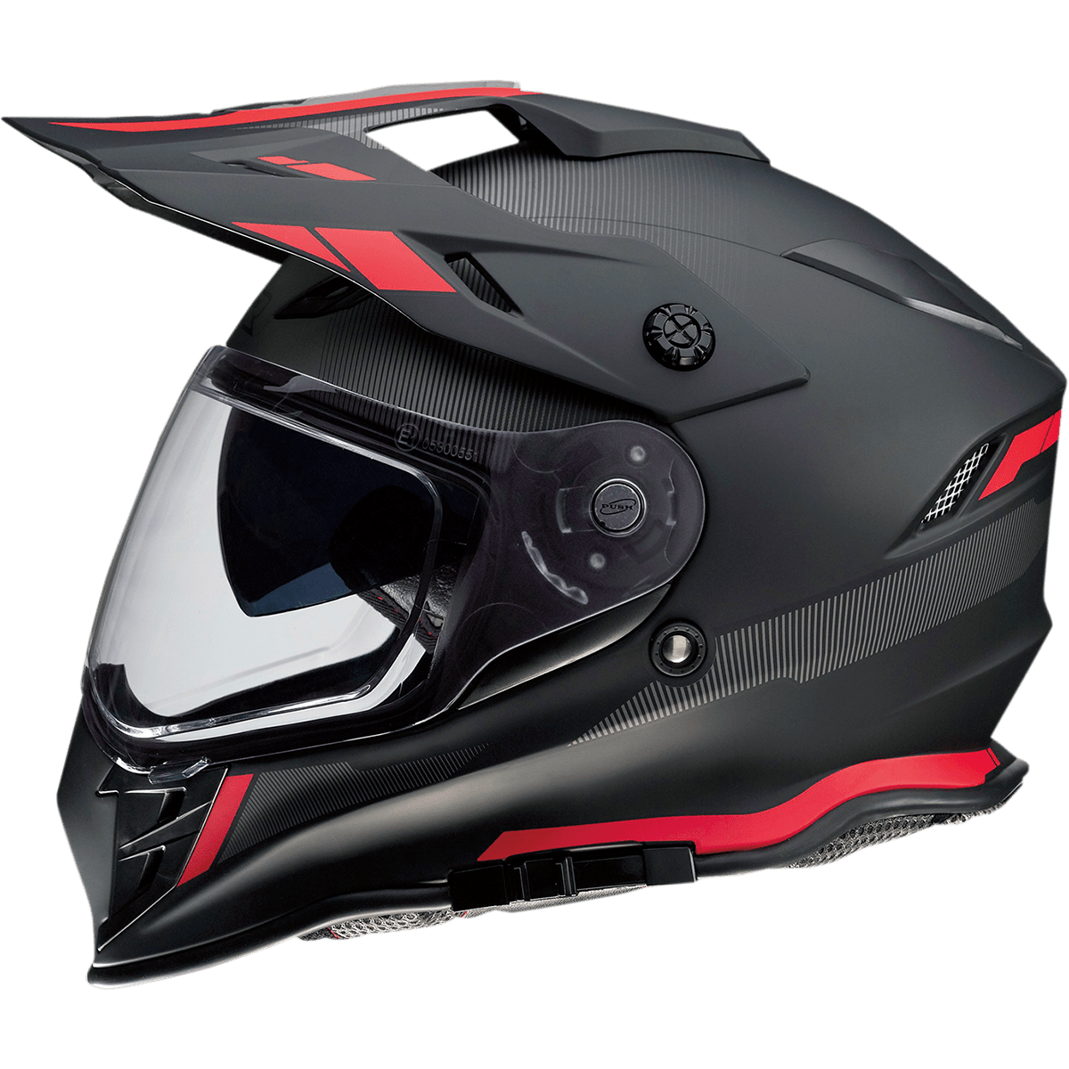 Z1R Range Helmet Uptake Black/Red XL