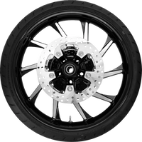 COASTAL MOTO Hurricane Front Wheel Black Cut (21") | Rotors (11.8") | Dunlop Tire (130/60B21)