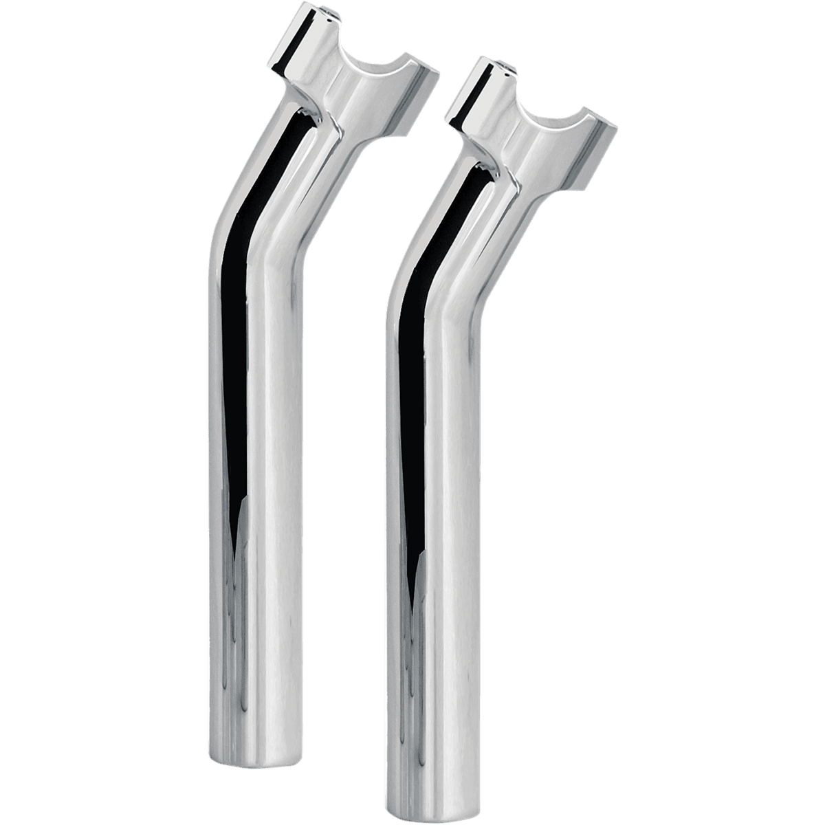 WILD 1 Risers Pullback 9-1/2" Chrome WO530