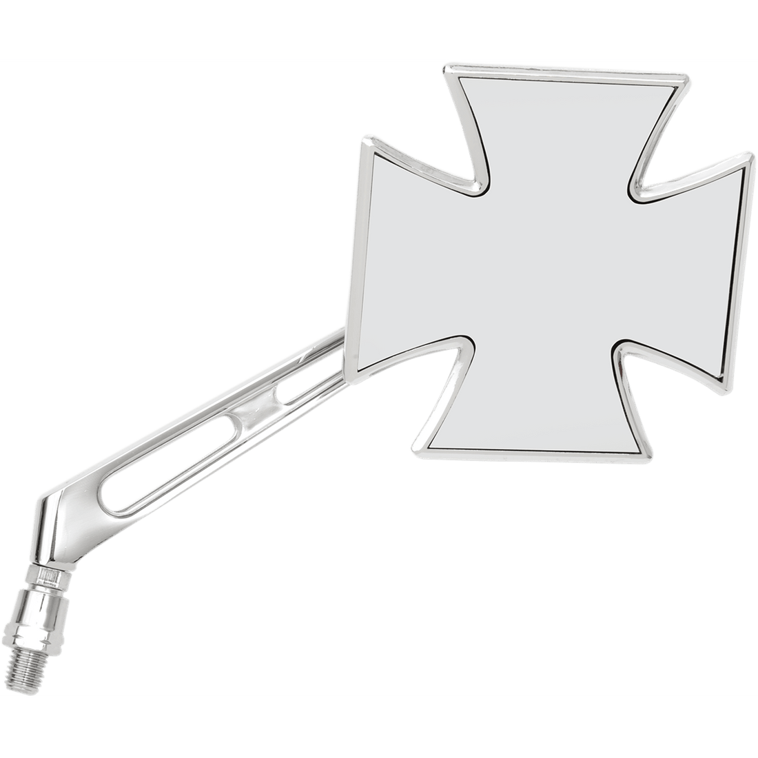 EMGO Mirror Maltese Side View Cross Chrome Right Universal