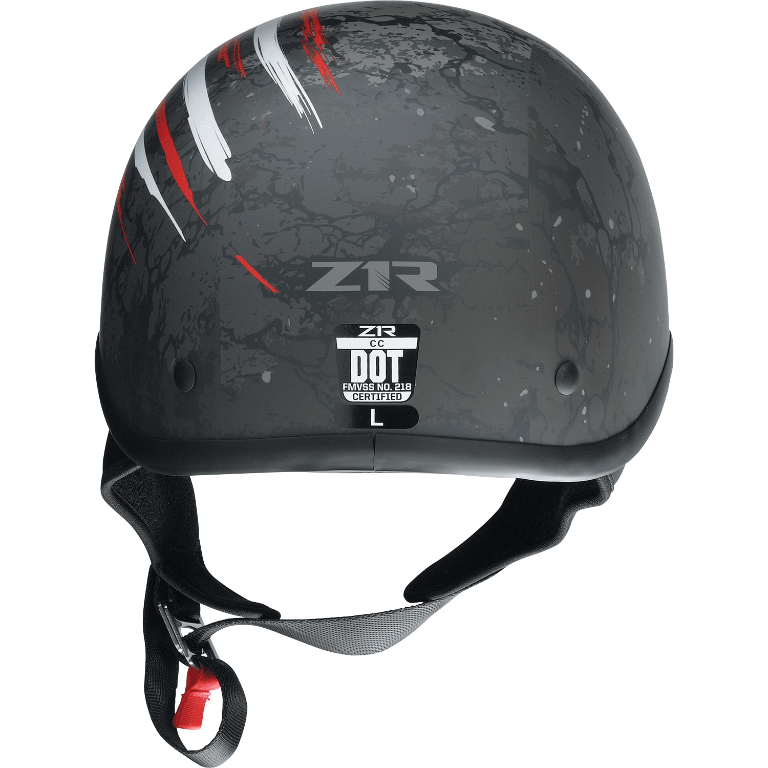 Z1R CC Beanie Helmet Justice Black/Red/White/Blue Small