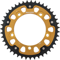 SUPERSPROX Stealth Rear Sprocket 43 Tooth Gold Suzuki/Triumph RST180043GLD