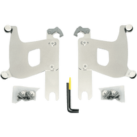 MEMPHIS SHADES Bullet Trigger Lock Mounting Kit Covered Forks Without Lightbar MEK1975