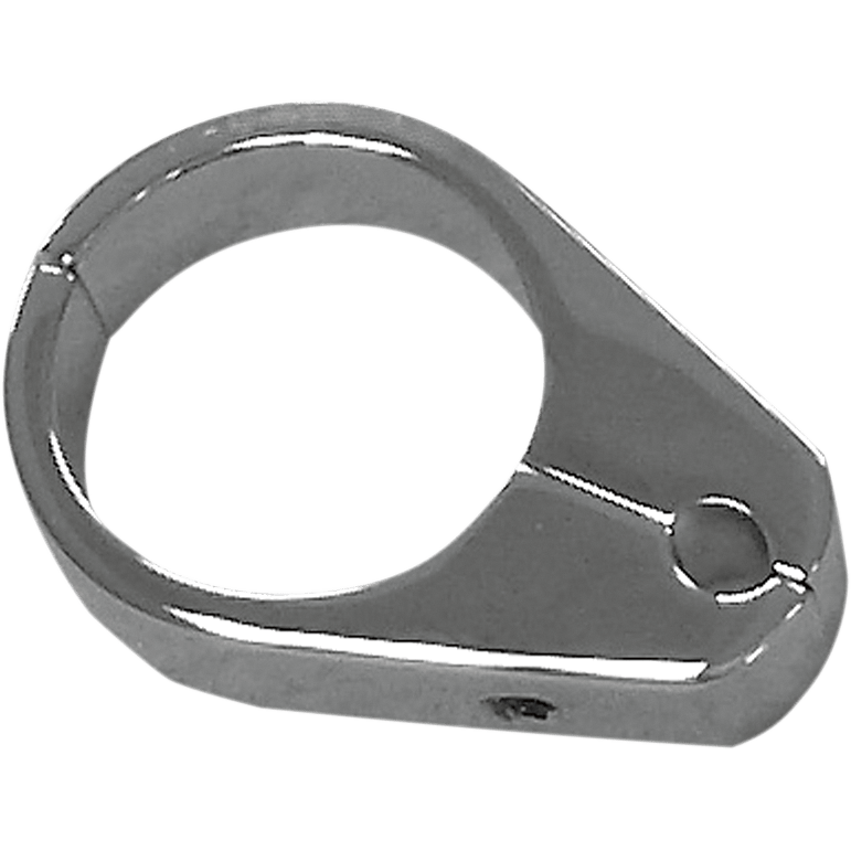 DRAG SPECIALTIES Cable Clamp Single Throttle/Idle 1-1/2" Chrome