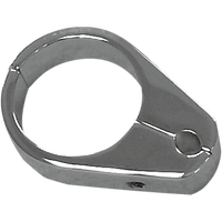 DRAG SPECIALTIES Cable Clamp Single Throttle/Idle 1-1/2" Chrome