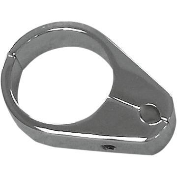 DRAG SPECIALTIES Cable Clamp Single Throttle/Idle 1-1/2" Chrome