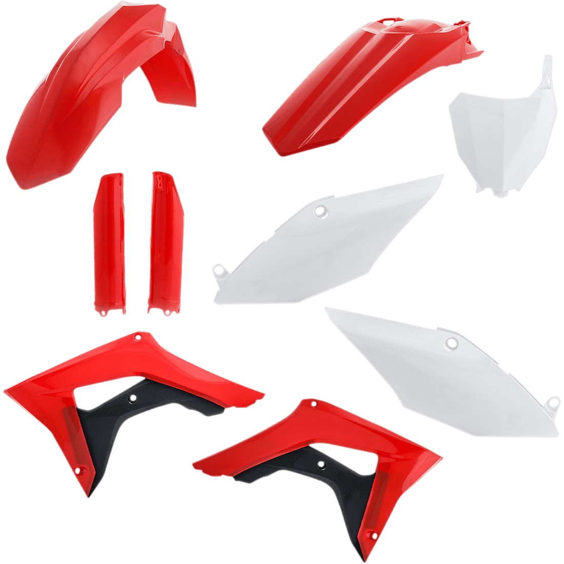 ACERBIS Full Replacement Body Kit OEM '17 Red/White/Black 2630705569