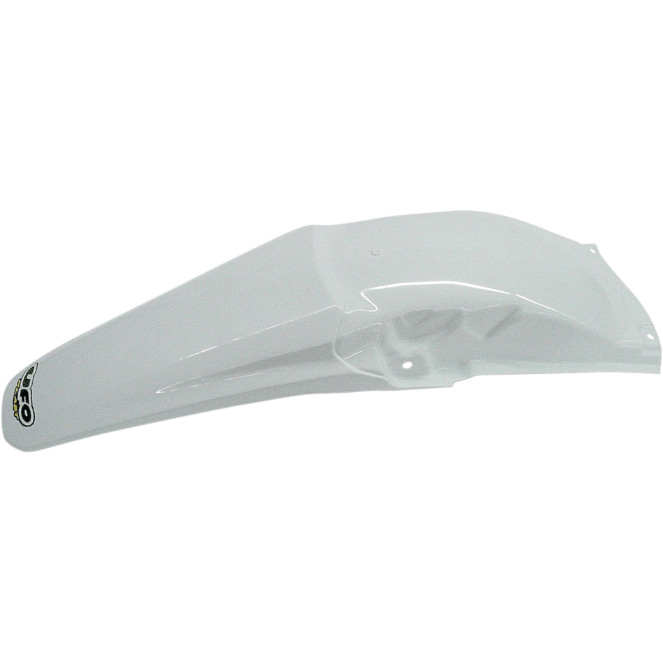 UFO MX Rear Fender White