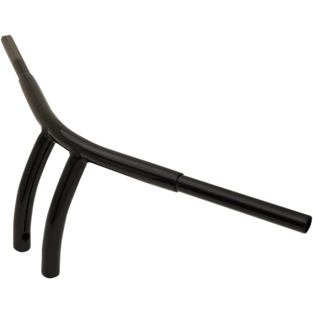 DRAG SPECIALTIES Handlebar T-Bar Buffalo Pullback 8" TBW Black