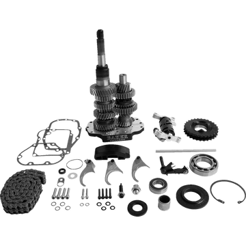 BAKER DRIVETRAIN Direct Drive Gear Set 6-Speed Black DD6411P03