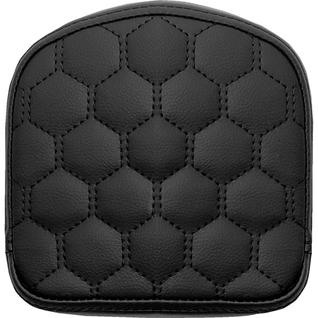 SADDLEMEN RoadSofa™ Sissy Bar Pad Honeycomb Black Stitching 040849