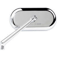 ARLEN NESS Mirror Side View Oval Chrome Left 13171