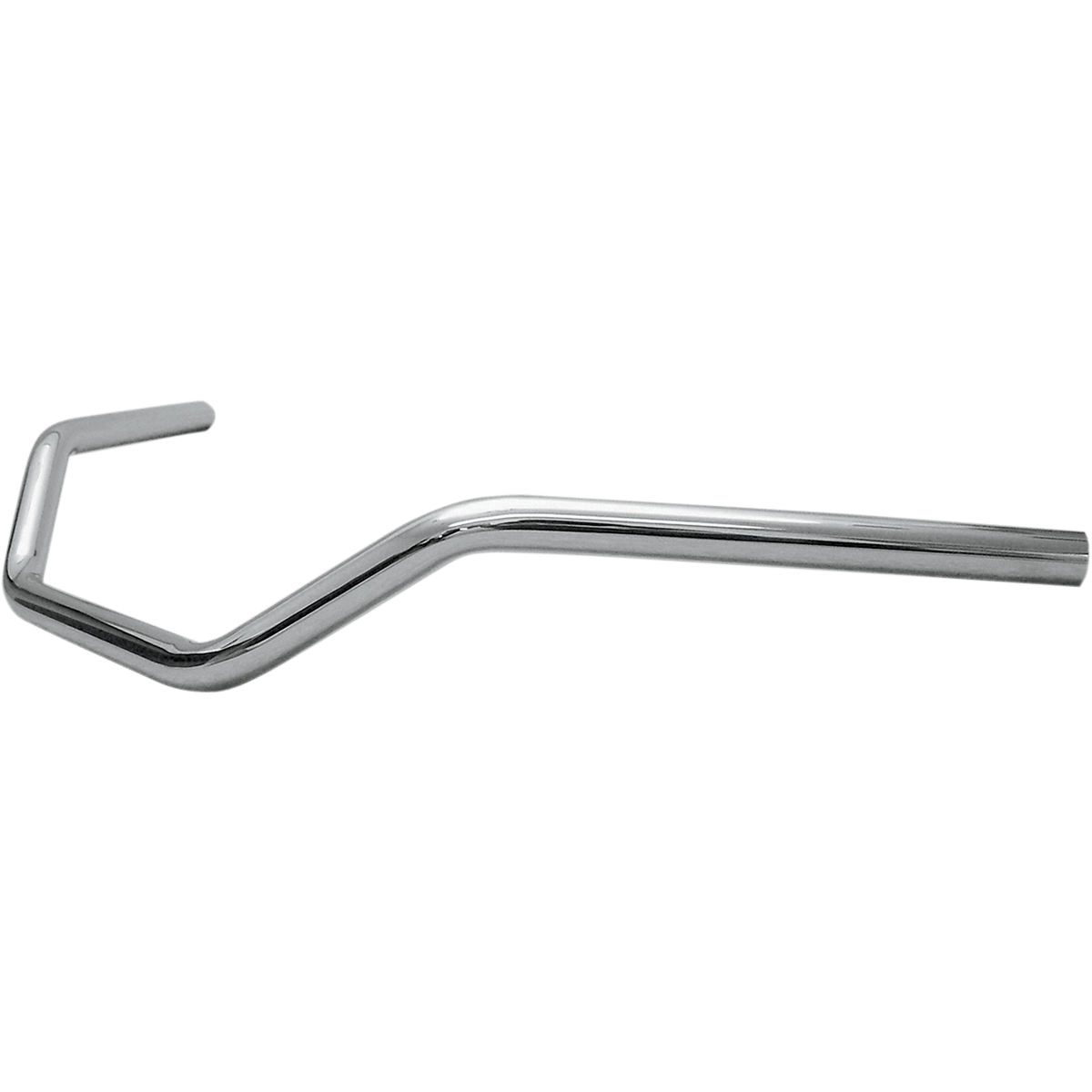 FLANDERS Handlebar Swept Back 31" Knurled Dimpled Chrome 65008085