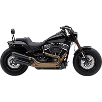 COBRA Black El Diablo Mufflers for Fat Bob 6046B