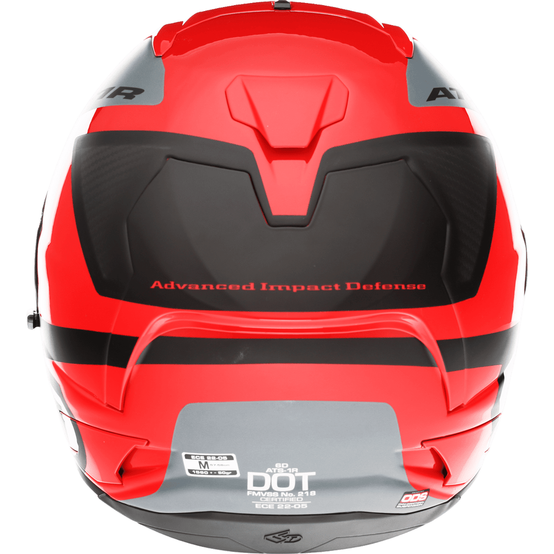 6D HELMETS ATS-1R Helmet Wyman Red/Gray Small 300735