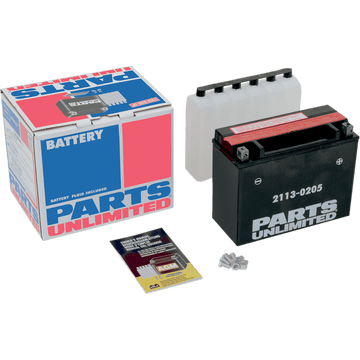 PARTS UNLIMITED AGM Battery YTX24HL-BS