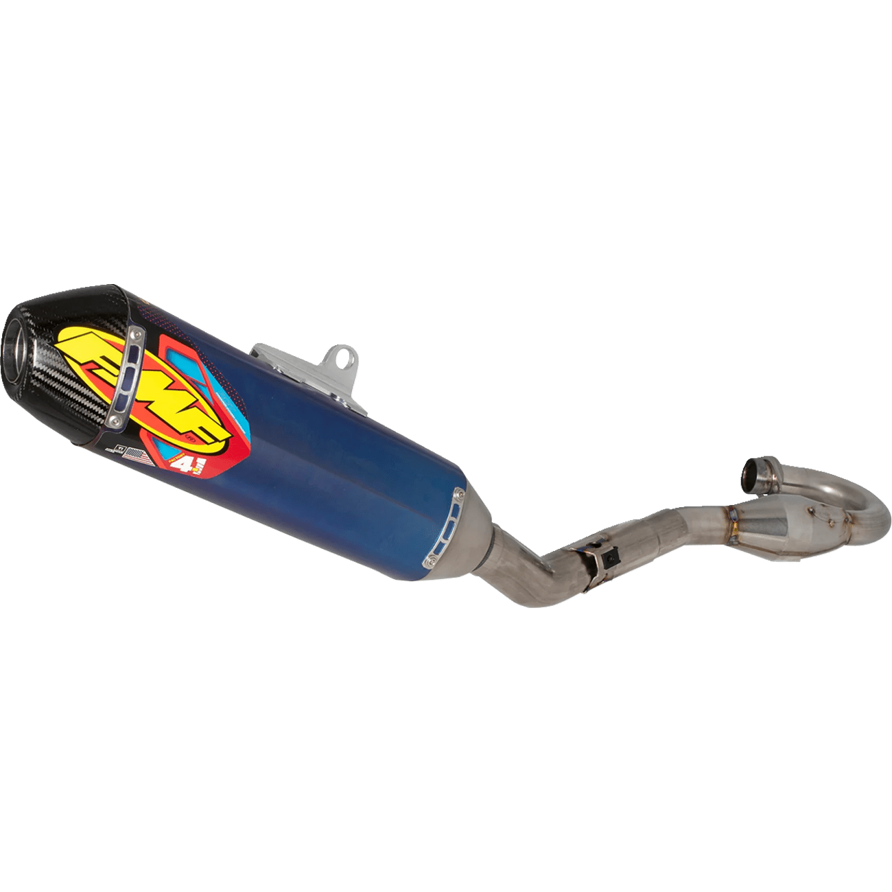 FMF Factory 4.1 RCT Exhaust System Titanium Carbon End Cap 042406