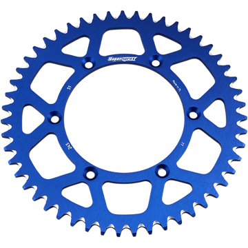 SUPERSPROX Rear Sprocket Blue Yamaha 51 Tooth