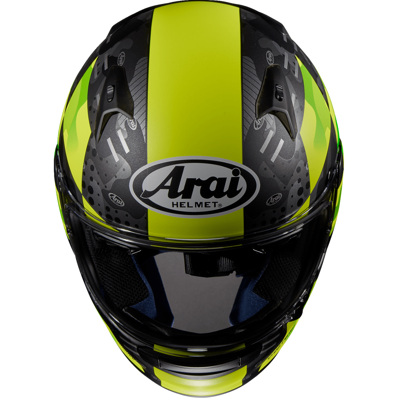 ARAI HELMETS Regent-X Helmet Patch Yellow Frost Small 010115828