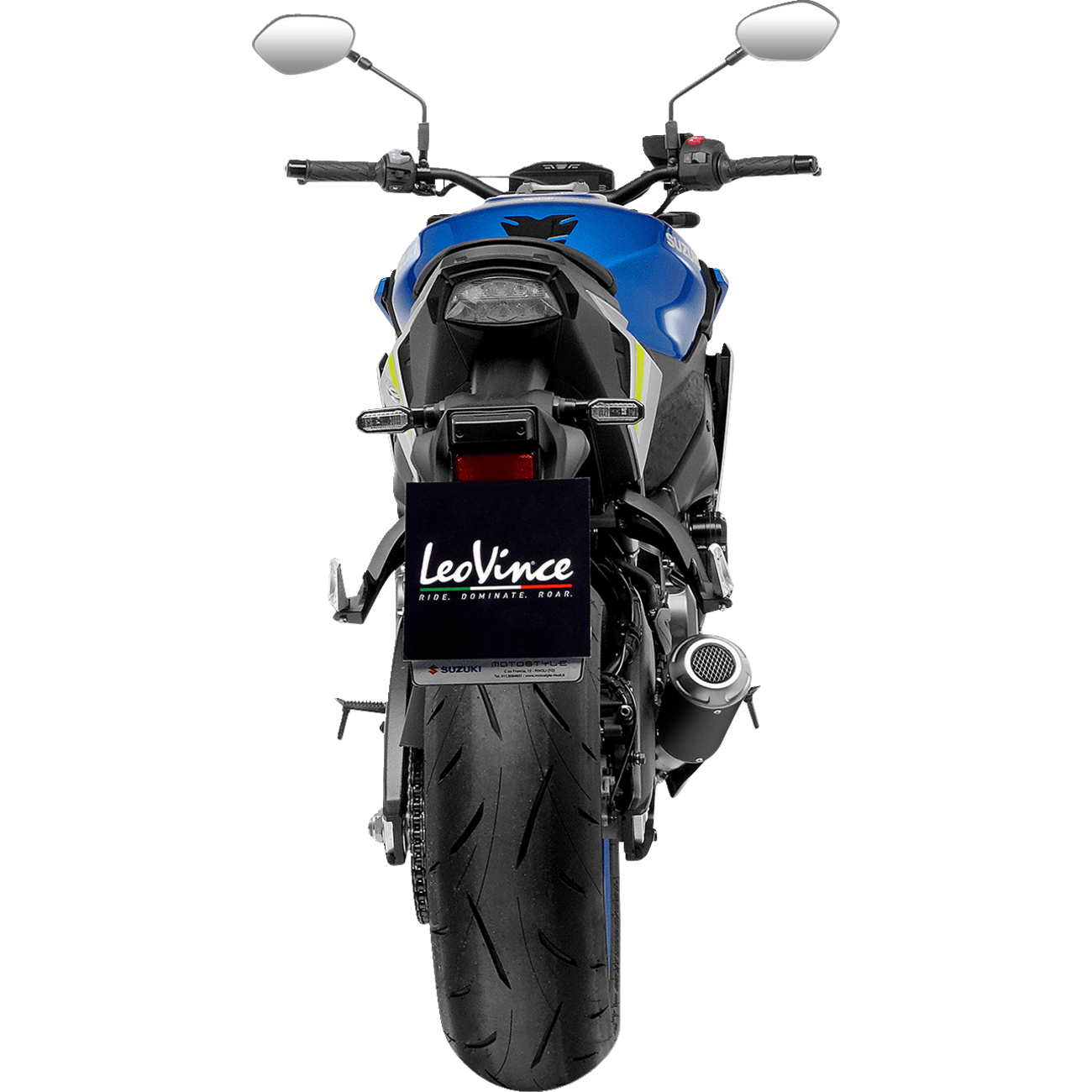 LEOVINCE LV-10 Slip-On Muffler Black Edition 15245B