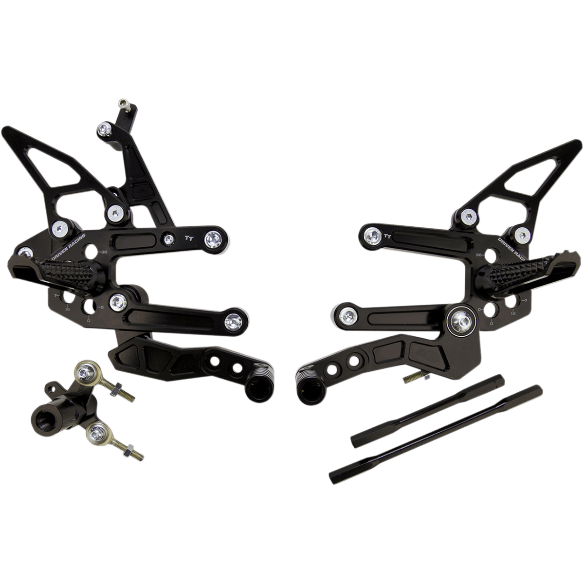 DRIVEN RACING TT Rearset CBR1000RR DRP708BK