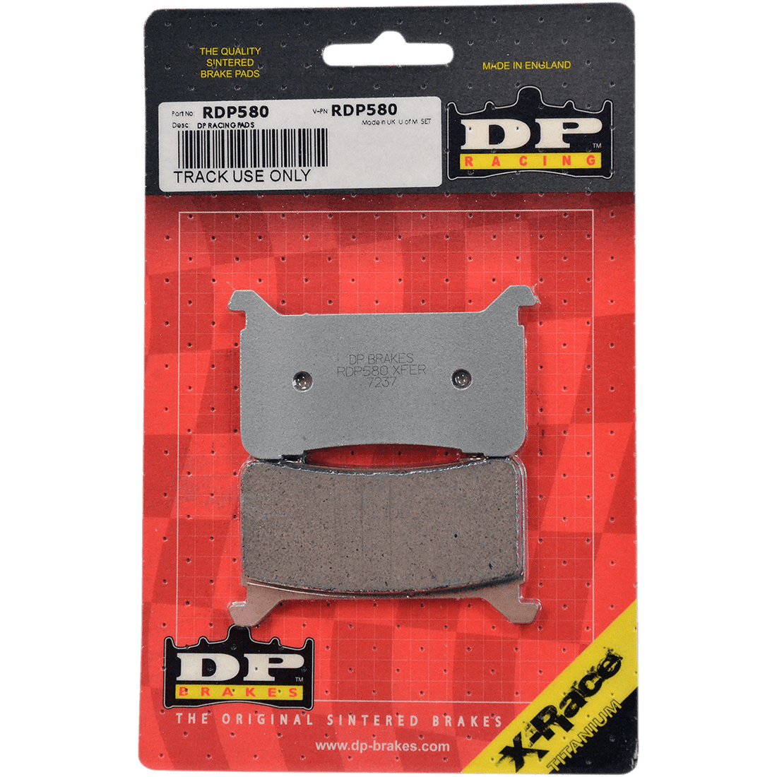 DP BRAKES RDP Racing Brake Pads CBR