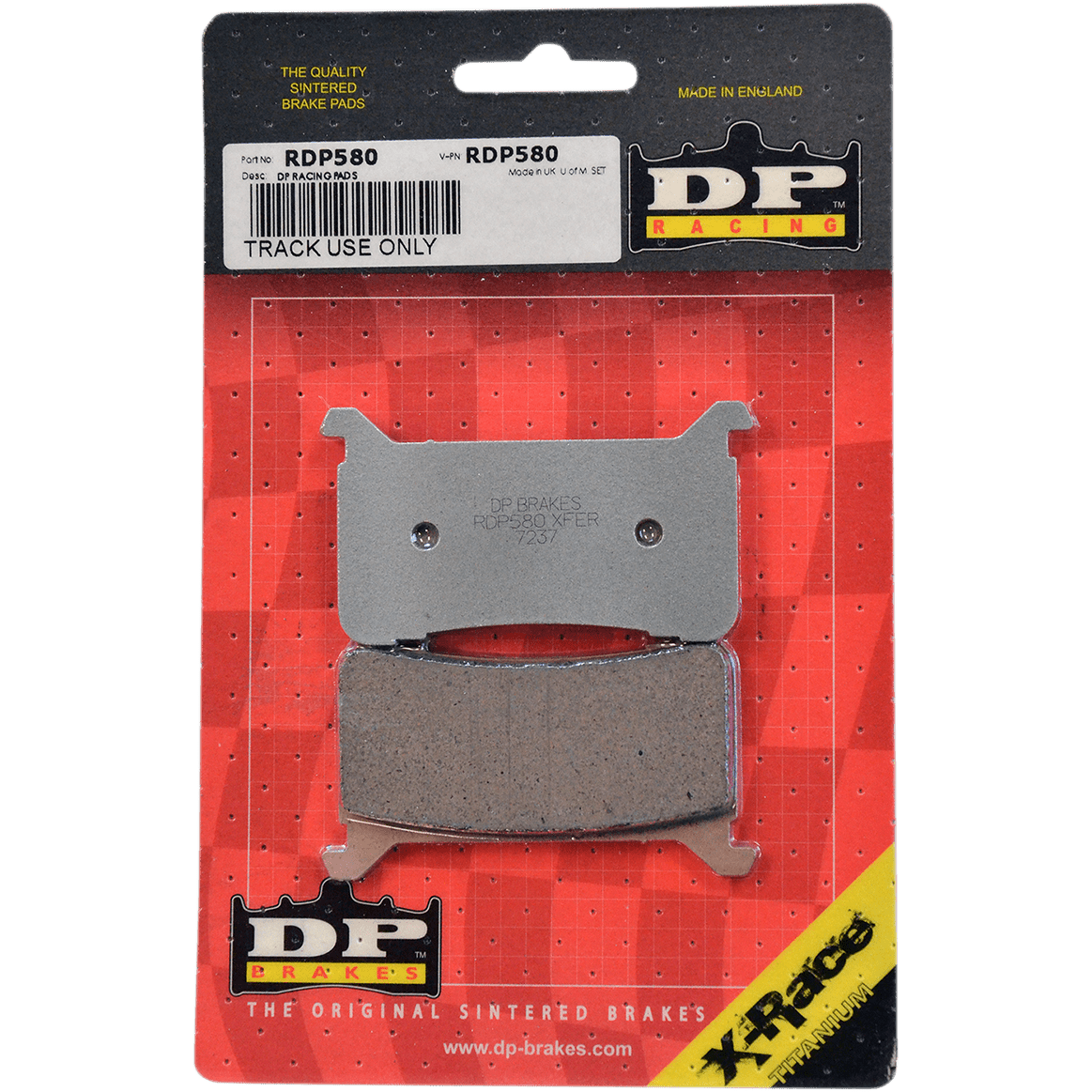 DP BRAKES RDP Racing Brake Pads CBR